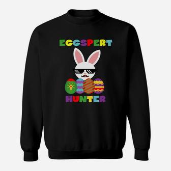 Easter Funny Egg Hunter Costume Gifts For Boys Girls Sweatshirt - Thegiftio UK