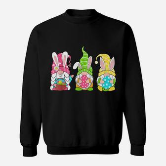 Easter Gnome Egg Hunting - Cute Bunny Easter Gnomes Sweatshirt | Crazezy UK