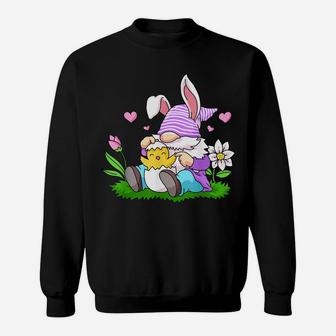 Easter Gnome Shirt Bunny Egg Hunting Women Spring Gnomes Sweatshirt | Crazezy AU