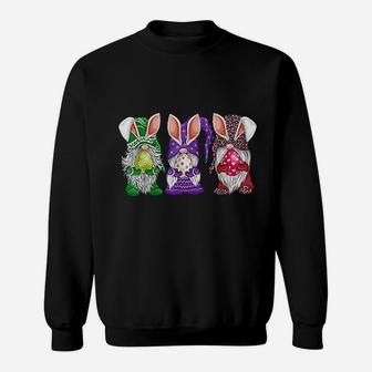 Easter Gnomes Egg Hunting Gift For Women Men Kids Sweatshirt - Thegiftio UK