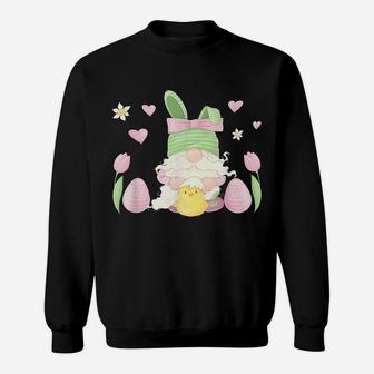 Easter Gnomes With Bunny Ears - Pastel Spring - Cute Gnome Sweatshirt | Crazezy DE