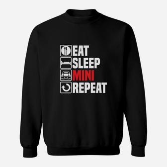 Eat Sleep Mini Repeat Sweatshirt - Thegiftio UK