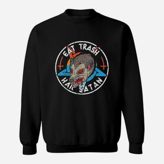 Eat Trash Hail Opossum Garbage Gang Sweatshirt | Crazezy