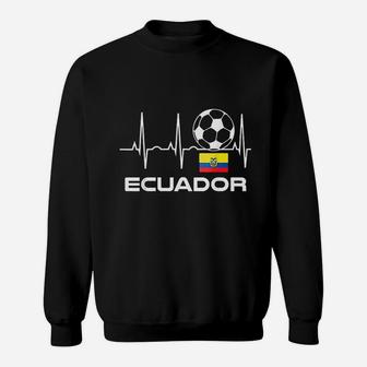 Ecuador Soccer Jersey Ecuadorian Futbol Sweatshirt - Thegiftio UK