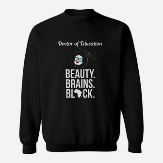 Education Black Brains Sweatshirt | Crazezy DE