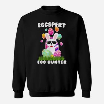 Eggspert Egg Hunter Easter Boys Girls Kids Hunter Hunting Sweatshirt | Crazezy UK