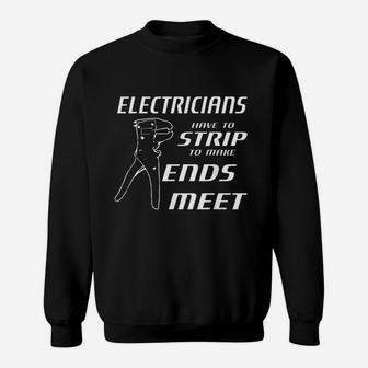 Electricians Strip Sweatshirt | Crazezy