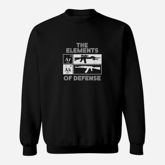 Elements Of Defense Periodic Table Sweatshirt - Thegiftio