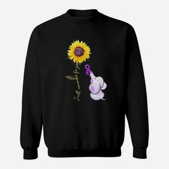 Elephant I Will Remember For You Sunflower Sweatshirt | Crazezy UK