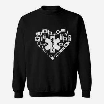Emergency Medical Technician Emt Ems Nurse Gift Sweatshirt | Crazezy DE