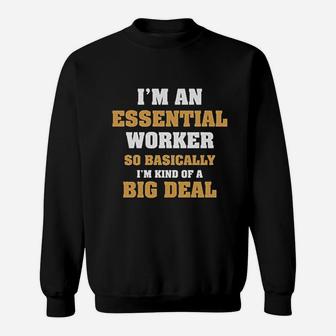 Essential Worker Sweatshirt | Crazezy UK