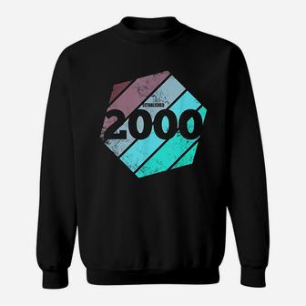 Established 2000 Vintage 21St Birthday Gift Retro Est 2000 Sweatshirt | Crazezy CA