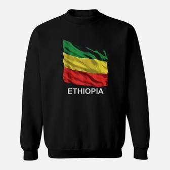 Ethiopian Flag Sweatshirt | Crazezy