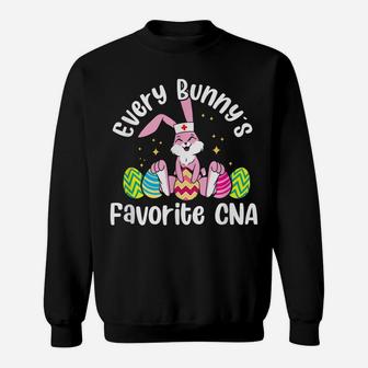 Everybody Bunny's Favorite Cna Cute Easter Day Nurse Sweatshirt | Crazezy DE