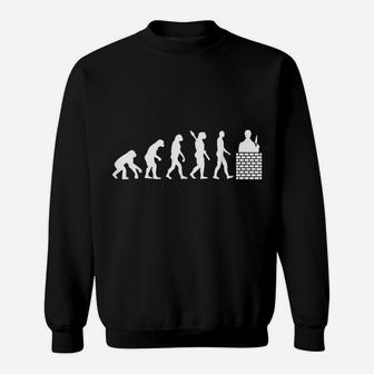 Evolution Brick Layer Mason Sweatshirt | Crazezy