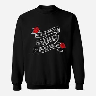 Ew David Poem Sweatshirt - Thegiftio UK