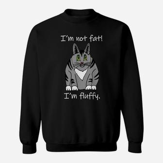 Fat Cat Kitty Cat Funny Cat Tee Gift Ideas For Cat Lovers Sweatshirt | Crazezy