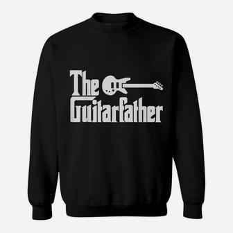 Fathers Day The Guitar-Father Musician Guitarist Dad Gift Sweatshirt | Crazezy DE