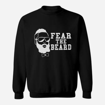Fear The Beard Basketball Sweatshirt | Crazezy UK
