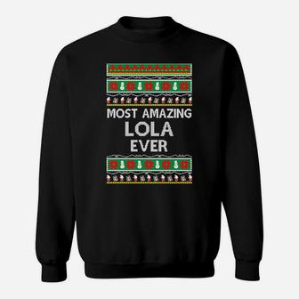 Filipino Gifts For Lola Ugly Christmas Gift Idea Sweatshirt Sweatshirt | Crazezy CA