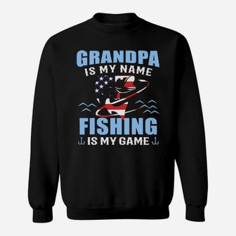 Fishing Is My Name Sweatshirt - Monsterry UK