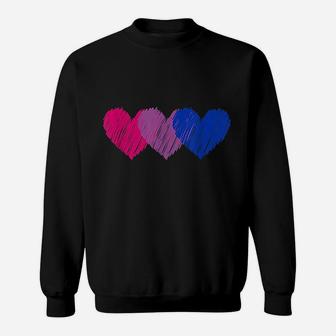 Flag Hearts Love Sweatshirt | Crazezy CA