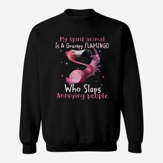 Flamingo Annoying People Flamingo Lovers Sweatshirt - Thegiftio UK