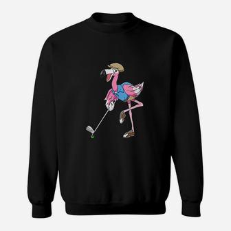 Flamingo Golf Vacation Sweatshirt - Thegiftio UK