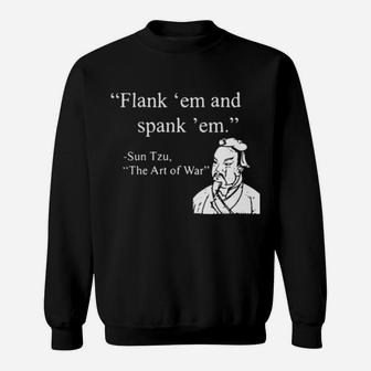 Flank Em And Spank Em Sweatshirt - Monsterry DE