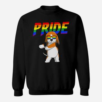 Flossing Cavalier King Charles Spaniel Lgbt Gay Pride Sweatshirt - Monsterry AU
