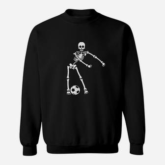 Flossing Skeleton Soccer Floss Dance Boys Men Sweatshirt | Crazezy CA