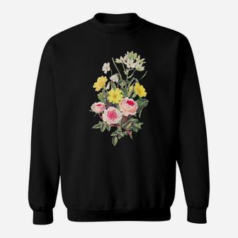 Flower Bouquet Pattern Florist Flower And Plant Lover Sweatshirt | Crazezy