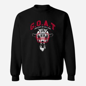 Football Goat Greatest Of All Time Sweatshirt - Thegiftio UK