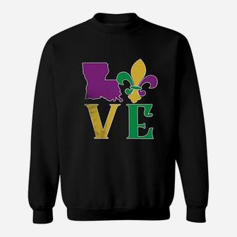 Forged Apparel Love Louisiana Sweatshirt - Thegiftio UK
