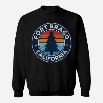 Fort Bragg California Ca Vintage Graphic Retro 70S Sweatshirt | Crazezy AU