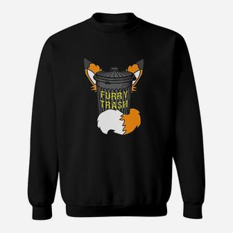 Fox Furry Trash Sweatshirt - Thegiftio UK