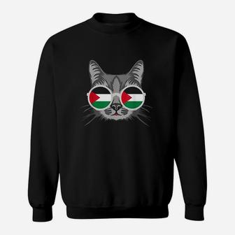 Free Flag Gaza Cat Sweatshirt | Crazezy