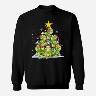 Frog Ornament Decoration Christmas Tree Tee Xmas Gifts Sweatshirt Sweatshirt | Crazezy UK