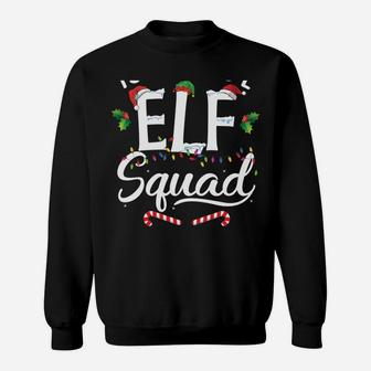 Funny 1St Grade Elf Squad Teacher Student Christmas Gift Sweatshirt Sweatshirt | Crazezy UK