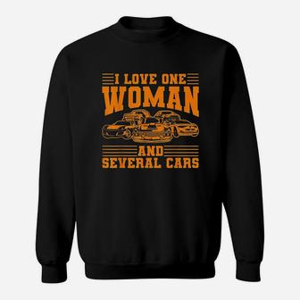 Funny Auto Mechanic Car Lover Gift Men Cool Car Enthusiast Sweatshirt | Crazezy