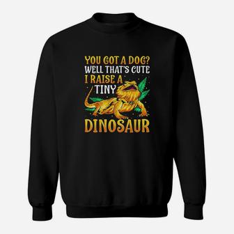 Funny Bearded Dragon Pet Reptile Lizard Lover Gifts Sweatshirt | Crazezy