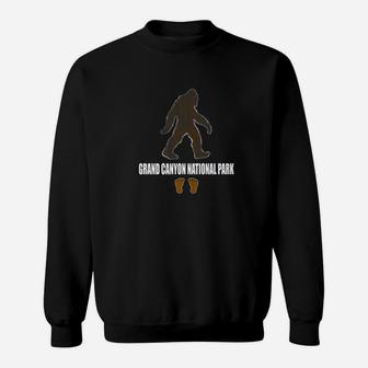 Funny Bigfoot Grand Canyon National Park Sasquatch Sweatshirt - Thegiftio UK