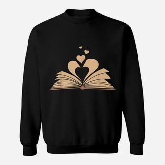 Funny Book Lover Design Men Women Kids Bookworm Librarian Sweatshirt | Crazezy