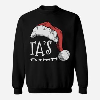 Funny Christmas Tee For Realtors Santa's Favorite Realtor Sweatshirt Sweatshirt | Crazezy AU