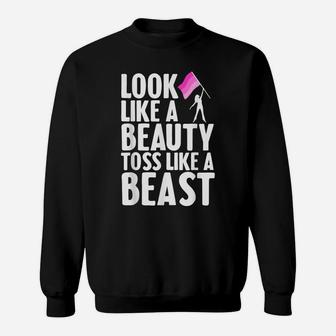 Funny Color Guard Design For Girls Women Winter Guard Lover Sweatshirt | Crazezy DE