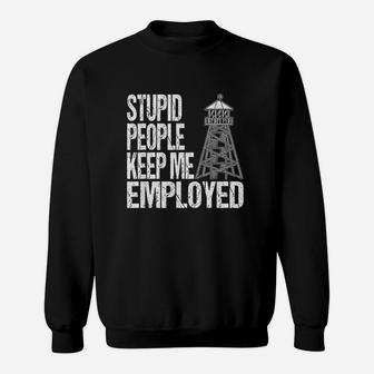 Funny Correctional Officer Or Prison Warden Guard Gift Sweatshirt | Crazezy CA