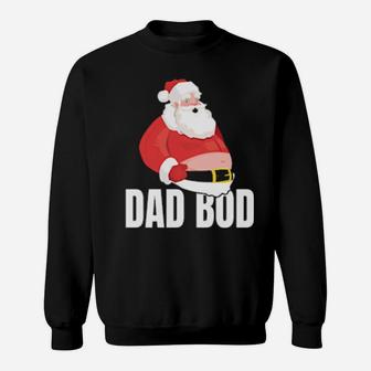 Funny Dad Bod Santa Sweatshirt - Monsterry