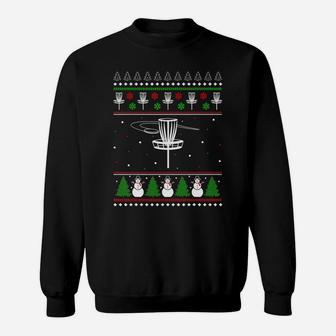Funny Disc Golf Ugly Christmas Sweater Pajama For Men Women Sweatshirt | Crazezy UK