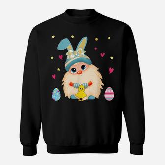 Funny Easter Day Bunny Gnomes Mom Grandma Women Sweatshirt | Crazezy DE