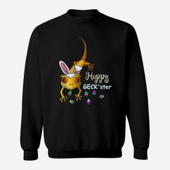 Funny Gecko Hunting For Easter Egg Chocolates Tee Sweatshirt | Crazezy DE